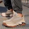 Fashion Men's Labor Shoes Indestructible Comfortable Breathable Safety Work Boots Sneakers Anti Smashing Outdoors Male Footwear