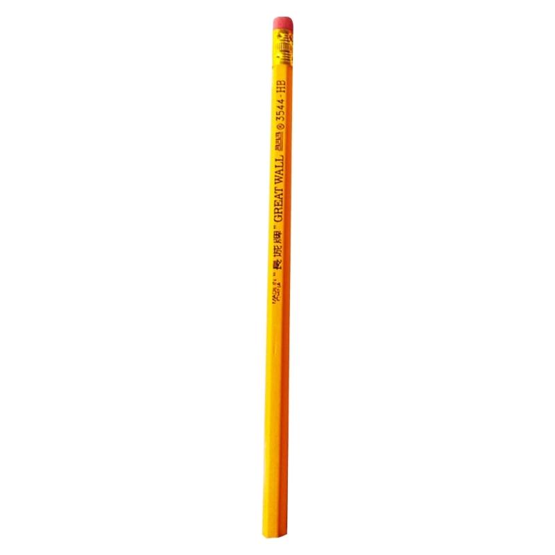 Hexagonal Wood Pencil Wood Drawing Pencils with Eraser Sketch Pencil for Writing Drawing Drafting School Office Supplies 1