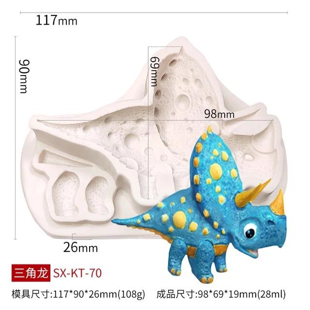 Silikonová forma s kresleným motivem, kreslená zvířátka, čokoládová vložka dort, dekorace, forma, DIY, kreativní pečící forma