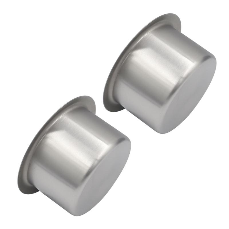 1pc/2pcs Stainless Steel Cup Drink Can Holder RVs Cup Holder Rustproof Recessed Insert Drink Holder RVs Accessories