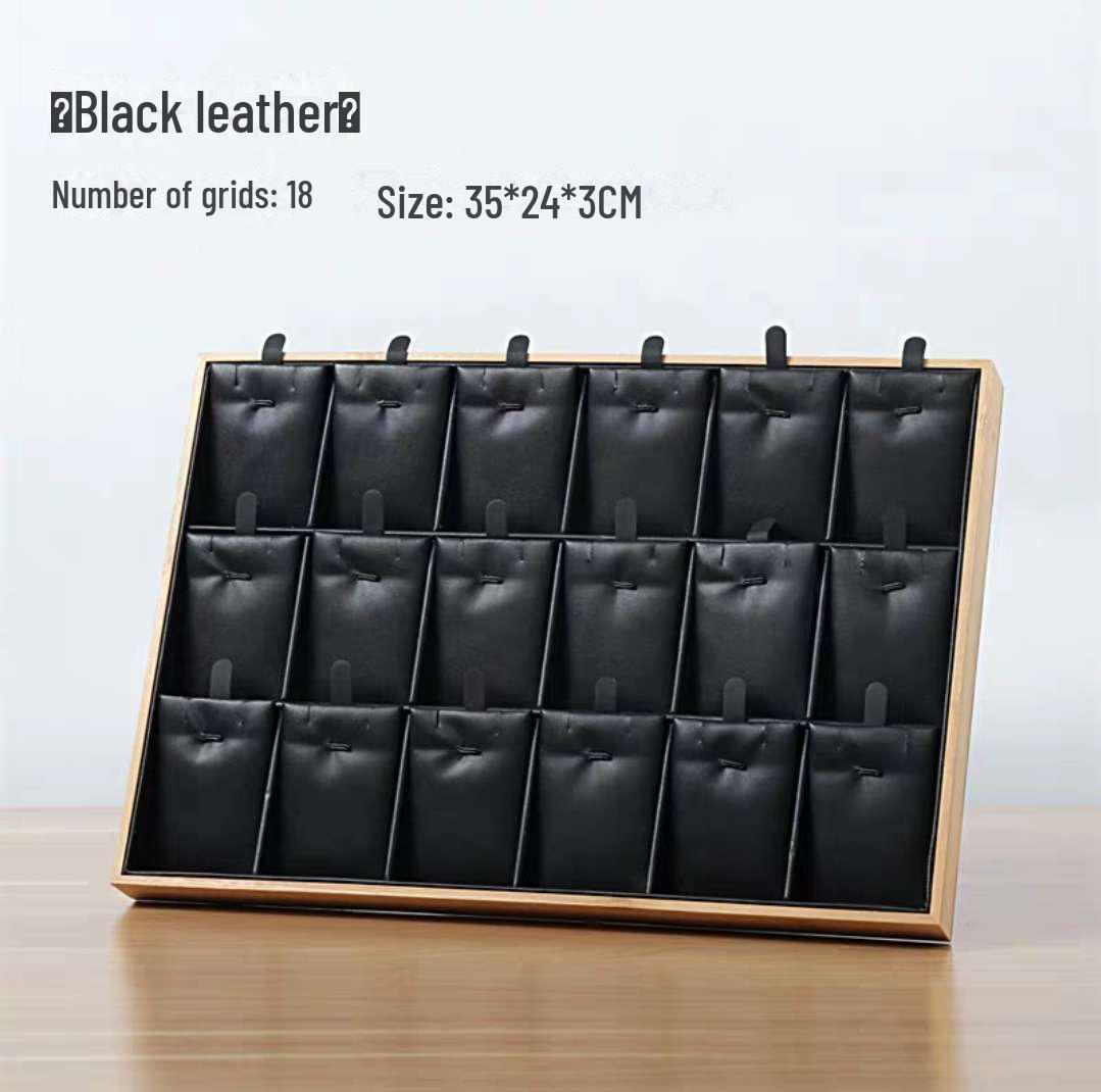 

Подставка для ювелирных изделий из бамбука и дерева для ожерелий, браслетов и подвесок Standard