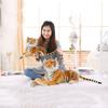 Tiger Plush Animal Realistic Big Cat Orange Bengal Soft Stuffed Toy Pillow Toys