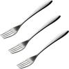 Oaks TSUBAME Medium Fork Set of 3, Stainless Steel, Made In Japan, for Small Pasta