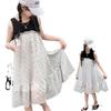 Girls' Summer Lace Princess Dress - Stylish Children's Vest Skirt