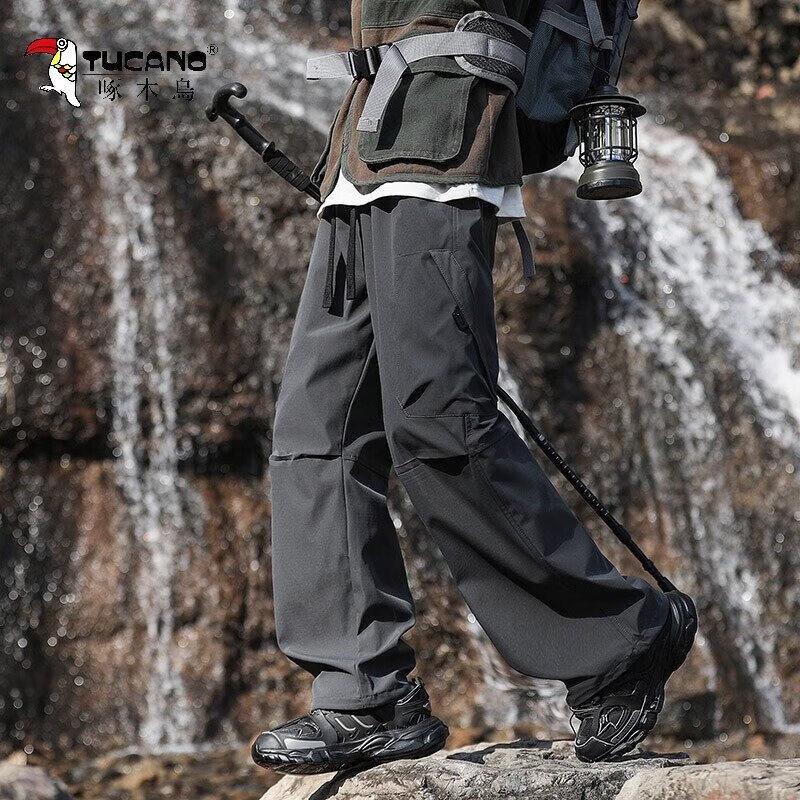 

TUCANO Men s Fall/Winter 2025 Outdoor Multi-Proof Cargo Casual Pants 3XL