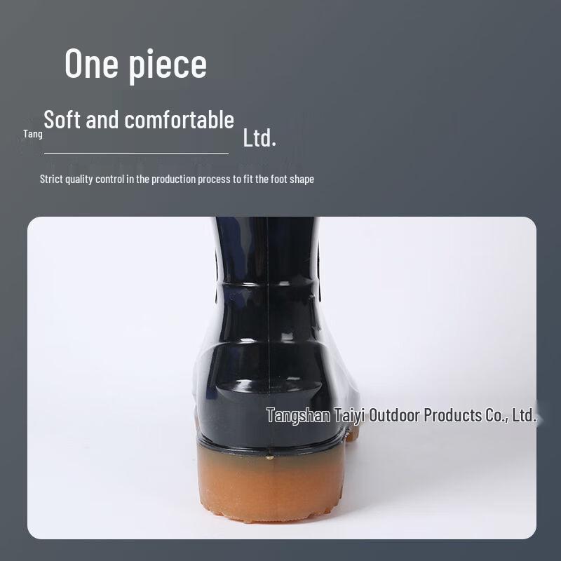 Yulongcheng Non-slip Waterproof Rubber Fishing Rain Boots