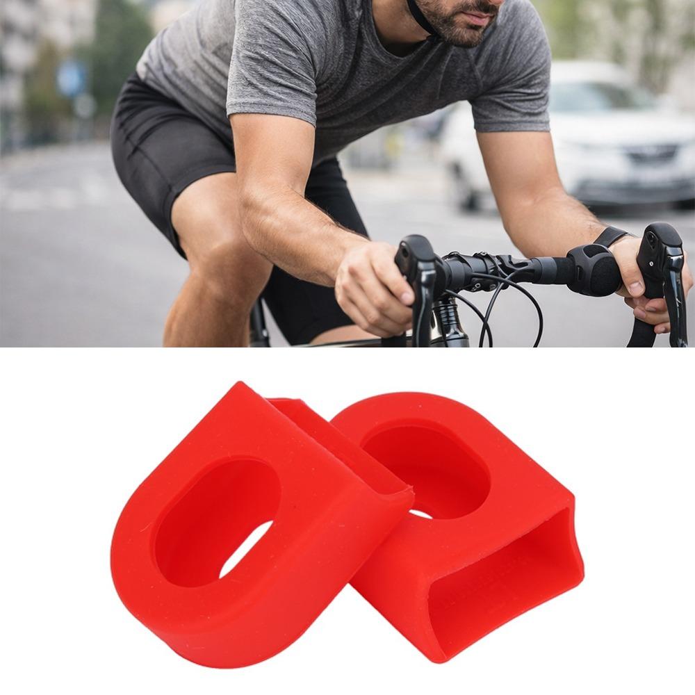 10PCS Soft Cycling Crank Boot Multicolor Crank Arm Protectors  Bicycle Cycling