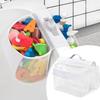 Bathtub Toy Organizer Toddler Bath Toys Storage Tub Holder Saddle Shape High Weight Capacity Toys Easy Access Organizer For
