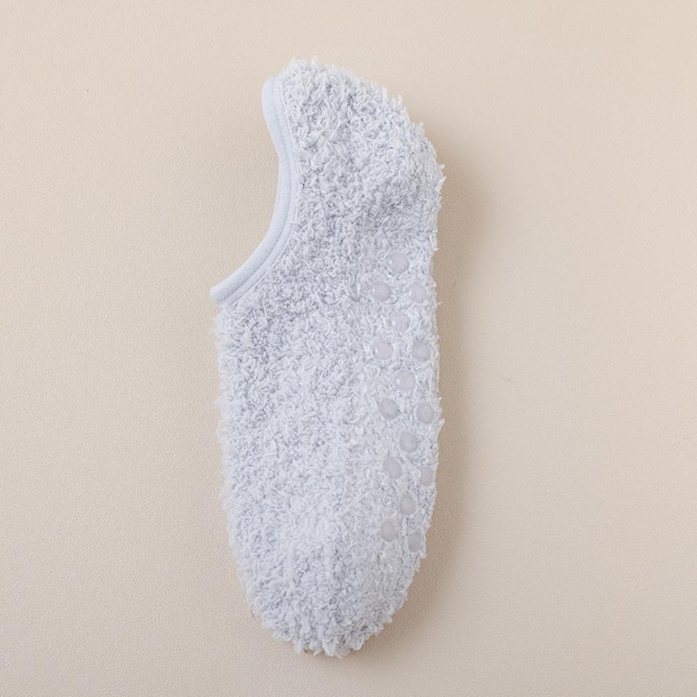 Thickened Coral Fleece Socks Non-slip Floor Socks Warm Sleep Socks  Winter