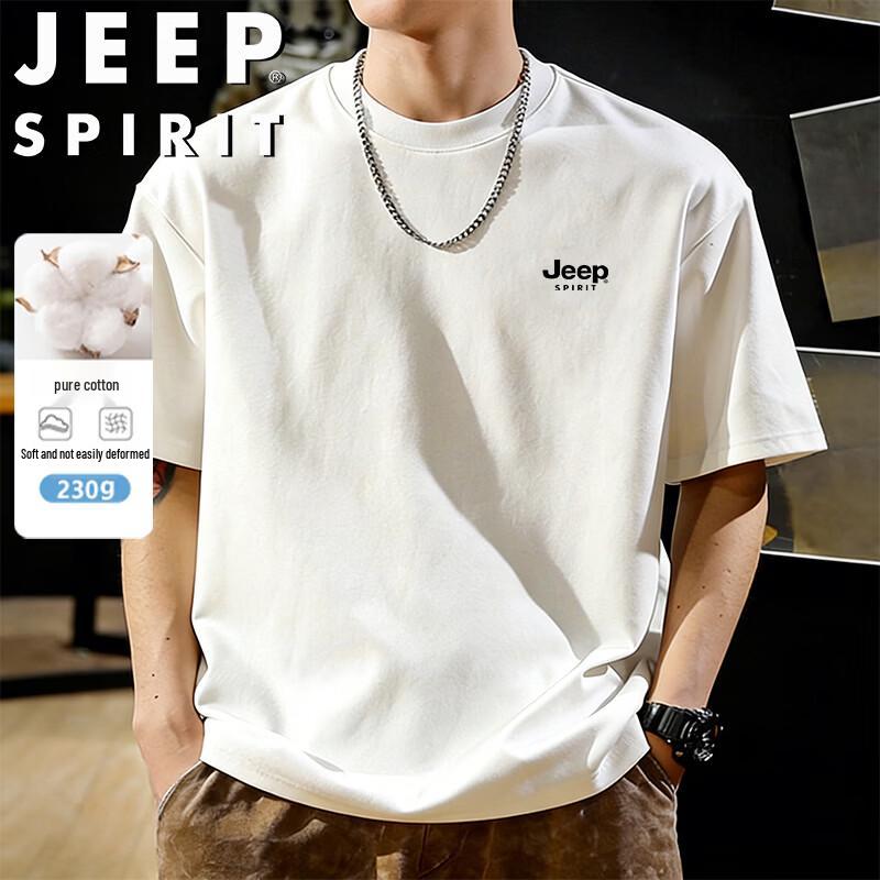 JEEP SPIRIT Men s Casual Short Sleeve T-Shirt 3XL