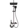 HSPA Piano Key Gunmetal Grey Shower System