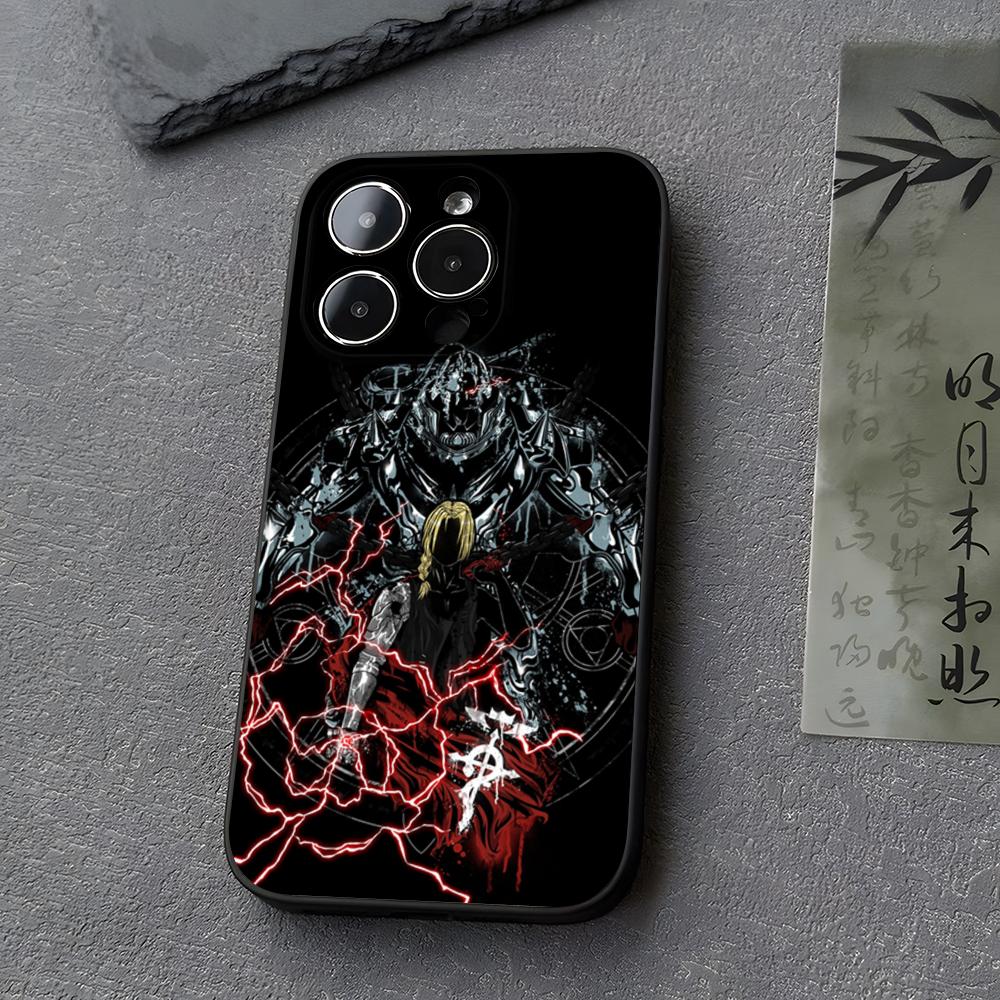 F-FULLMETAL A-ALCHEMIST Phone Case Funda For Iphone 13 17 16 11 15ProMax 14 12 Pro Xs Max Mini Xr X 7 8 6 6s Plus Covers