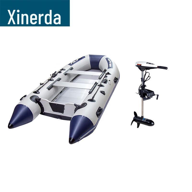 Xinruida Heavy-Duty Aluminum Alloy Bottom Inflatable Boat