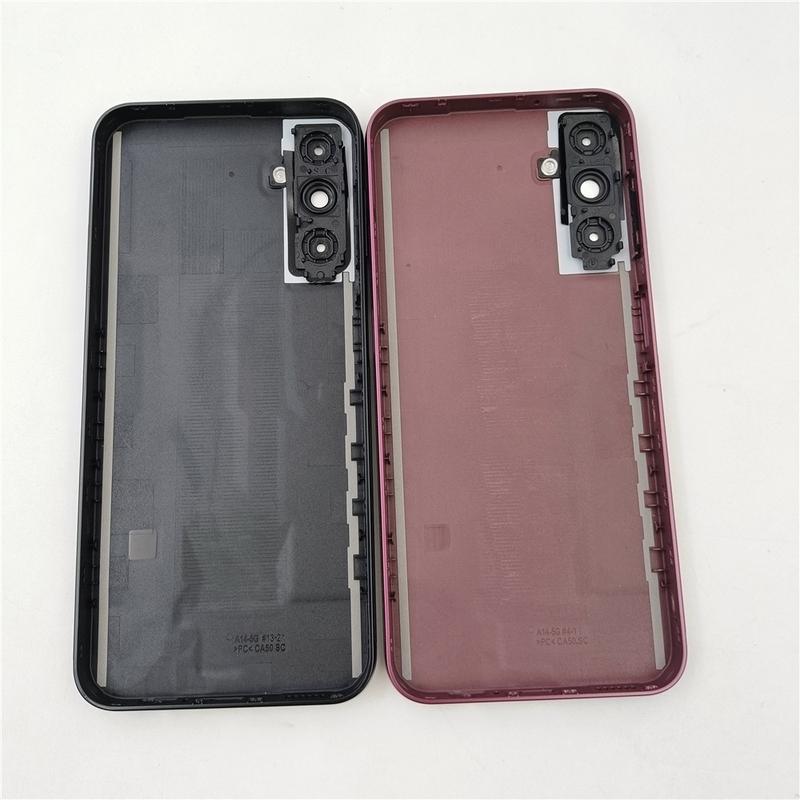For SAMSUNG Galaxy A14 5G A146,SM-A146B Battery Glass Back Cover Rear Door Housing Replacement Part With Camera Lens Frame