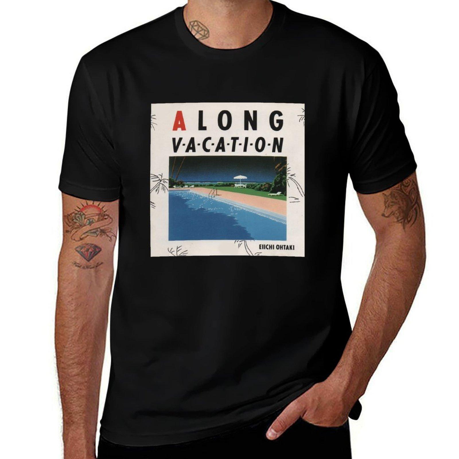 

EIICHI OHTAKI - A LONG VACATION T-Shirt blue archive tees vintage graphic tee man clothes mens t shirt graphic 4XL