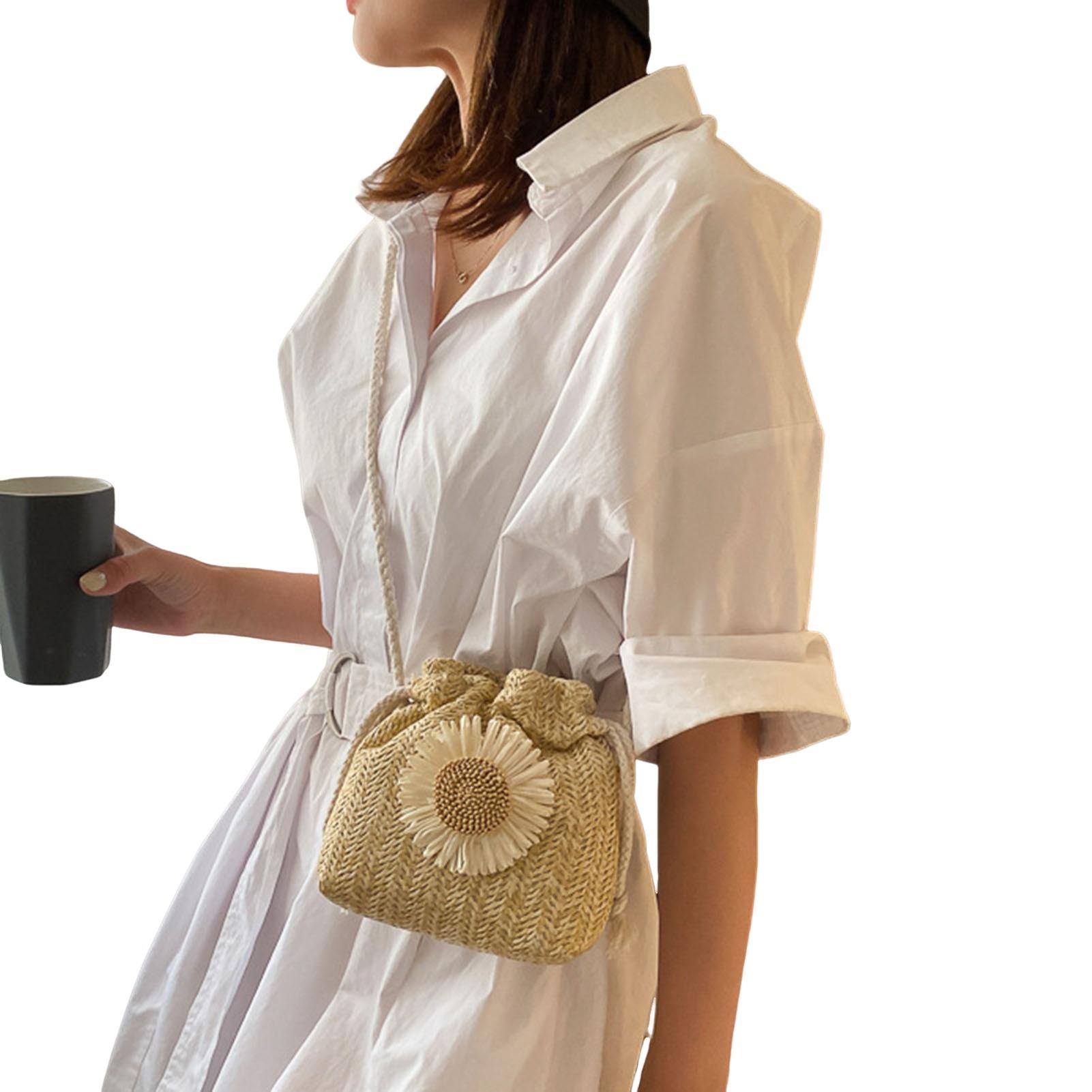 

Women s Versatile Summer Bucket Bag Excellent Texture Portable Single-Shoulder Bag Ideal Gifts for Relatives and Friends хакі