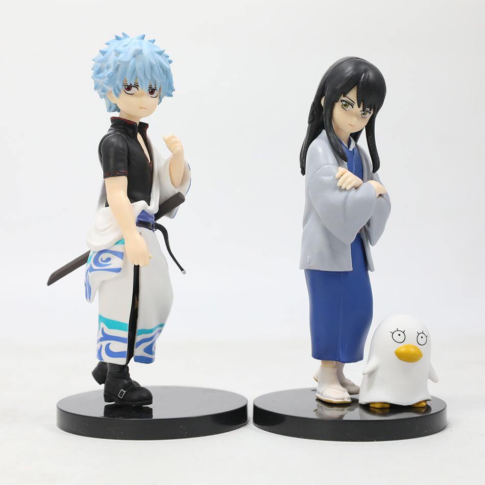Adokenette Gintama Sakata Gintoki Katsura Kotaro Takasugi Shin Tekupiku Movable Figure Collection Holiday  Spot Gift