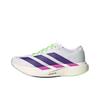 Adizero Evo Sl Versatile Comfortable Non-Slip Durable Rebound Training Running Shoes Women Sneakers White Purple JS4456