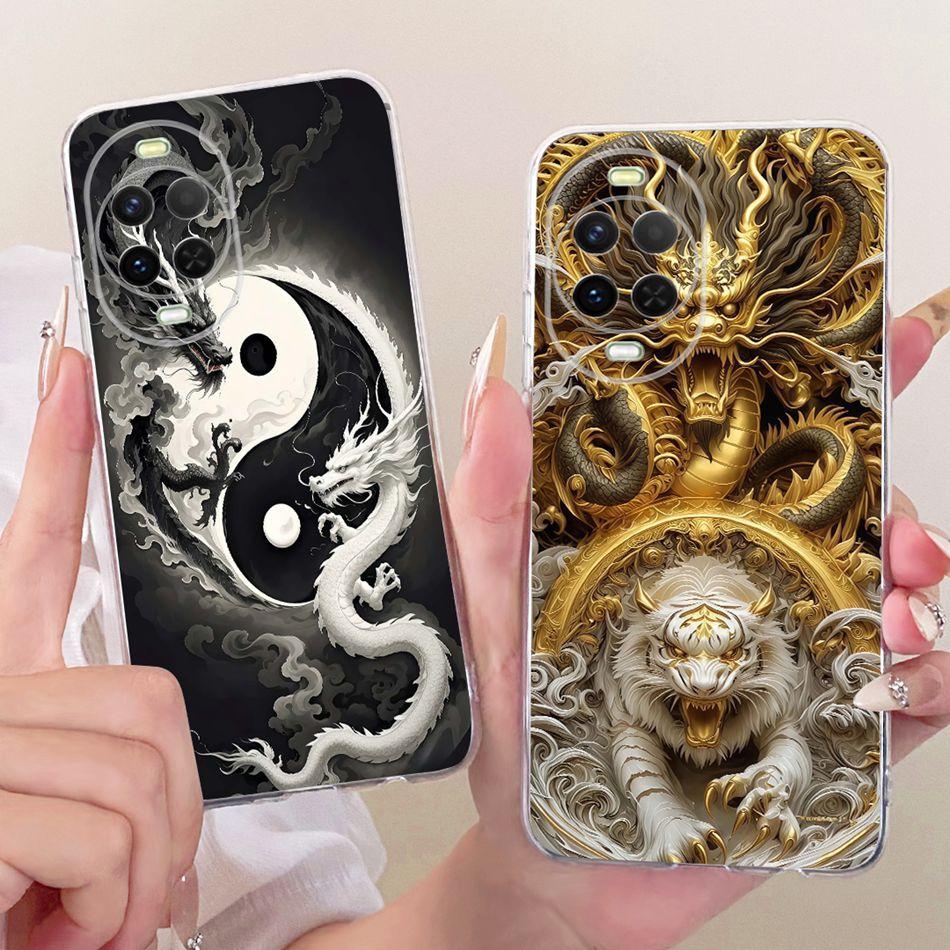 For Huawei Nova 15 15Pro Ultra 2026 Cool Dragon Tiger Pattern Phone Case For Huawei Nova15 15 Pro Soft Silicone TPU Cases Bumper