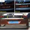 Rear Tail Door Lid Molding Strip Decoration Cover Trim Stainless Steel Accessories Exterior For Peugeot 3008 3008GT 2017 -