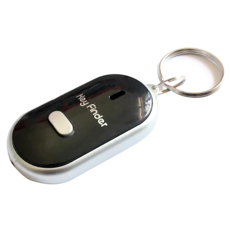 Mini Anti-lost Whistle Key Finder Мигающий звуковой сигнал Пульт дистанционного управления Детская сумка для ключей Локаторы кошелька