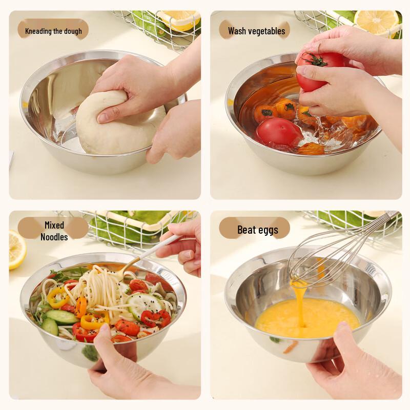 ZISIZ 304 Stainless Steel Anti-overflow Soup Basin