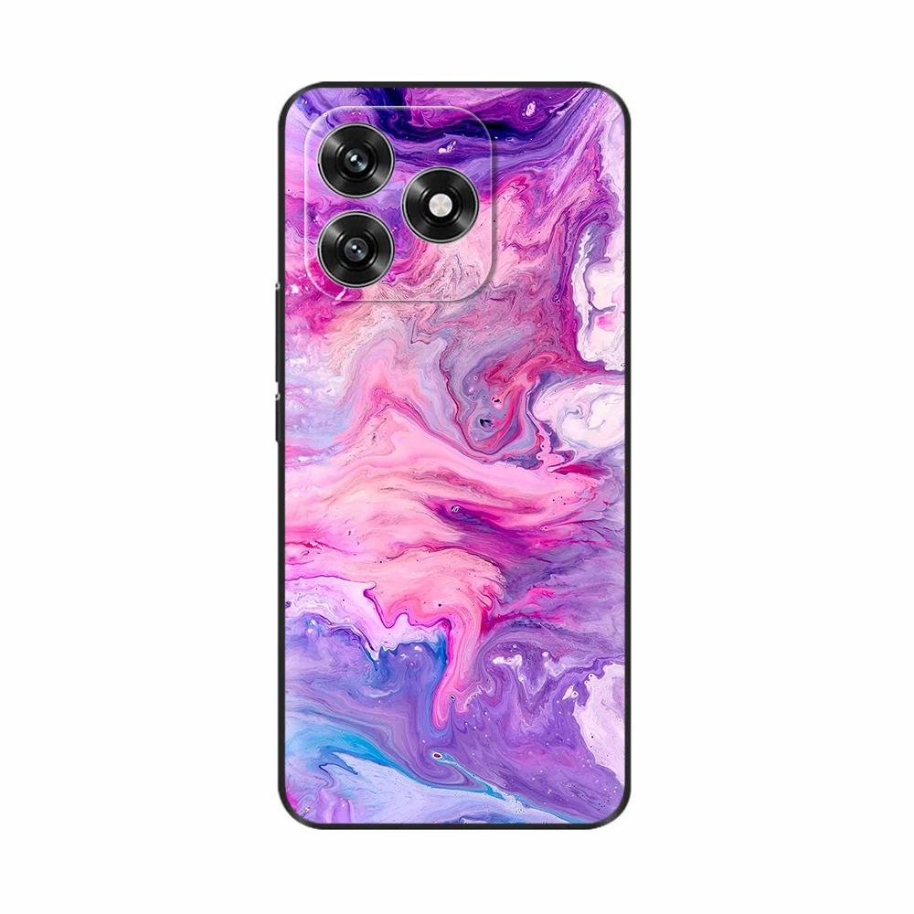 For Honor X5c Plus Case Sweet Love Flower Soft Silicone TPU Cover For Honor X5c HonorX5c Plus Phone Case Protective Shell Funda