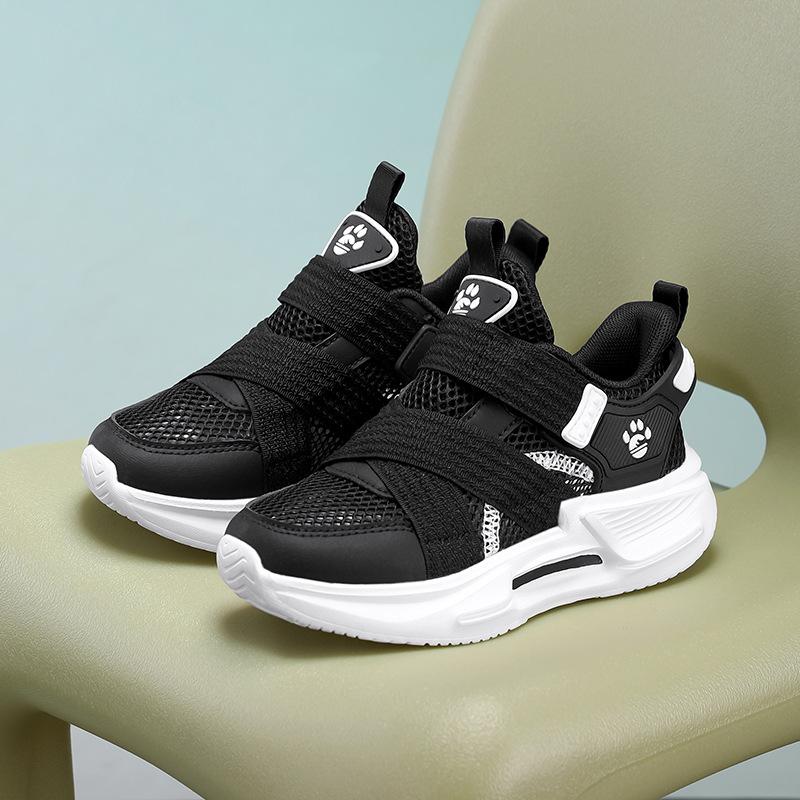 

Детская спортивная обувь 2025 лето новая обувь для бега для детей среднего и старшего возраста одинарная сетка мягкая подошва нескользящая повседневная обувь 2025 39