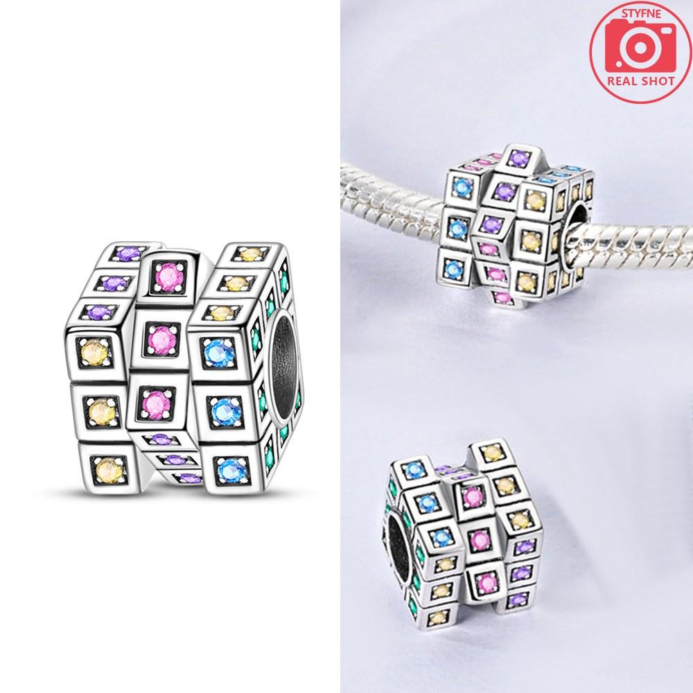 Charms Plata Copper Colors Luggage Carouselbead Fit Original Bracelet Diy Fine Jewelry Gift For Women