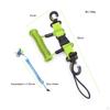 Coil Camera Lanyard with Buckle for Diving Anti Lost Rope