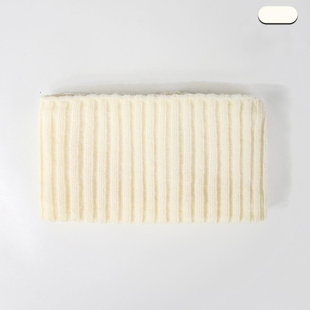 1PC Fashion Ear Warm Knitted Headband Fluffy Plush Solid Color Elastic Hairband Windproof Headwear Warm Hair Band Girl
