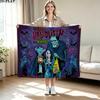 The Munsters Print Flannel Blanket High Quality Warm Comfortable Cover for All Seasons Perfect for Gifts Home Decor