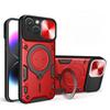 Slide Camera Lens Protector Armor Case For iPhone 16 15 14 13 12 11 XS XR Plus Pro Max Military Grade Bumpers Ring Cover