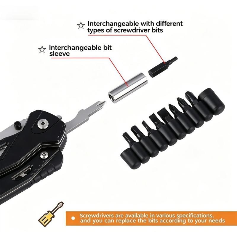 Heavy Duty Screwdriver Bit Multiple Tool Plier Parts Hand Tool For Mechanics and Crafts Various Hand Tool And Maintenance