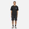 Evisu Seagull Brush Print And Patchwork Wide Casual Short Sleeve T-Shirt Men Tops 2ESHTM4TS7082RXCT