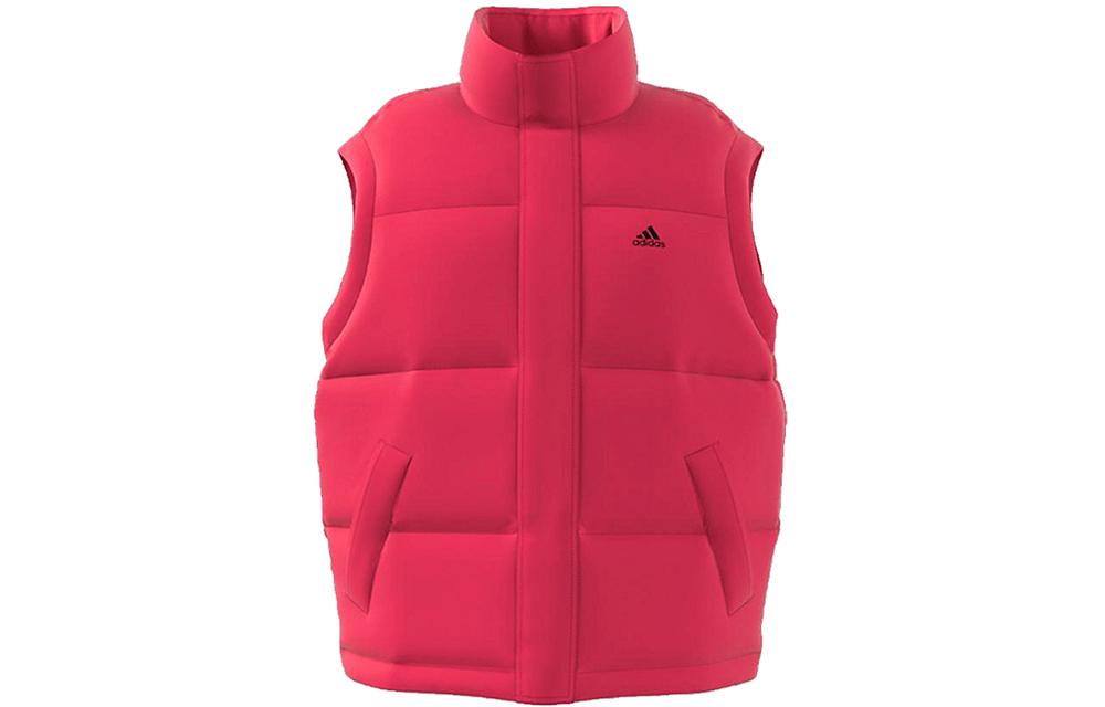 Adidas Down Vests Women s Red Stand Collar Thickened Urban Techwear GP2919 S