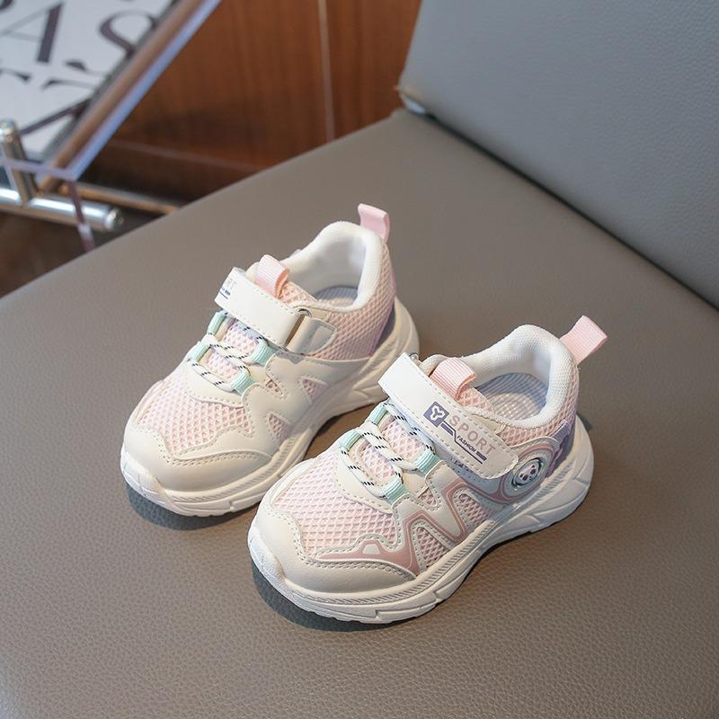 Frühlings-Kinder-Mesh-Laufschuhe, rutschfest, Sportschuhe