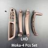 Poignée de porte intérieure conducteur principale pour voiture LHD RHD, lot de 4 pièces pour BMW E70 E71 X5 X6