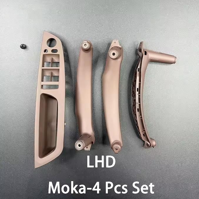 Poignée de porte intérieure conducteur principale pour voiture LHD RHD, lot de 4 pièces pour BMW E70 E71 X5 X6