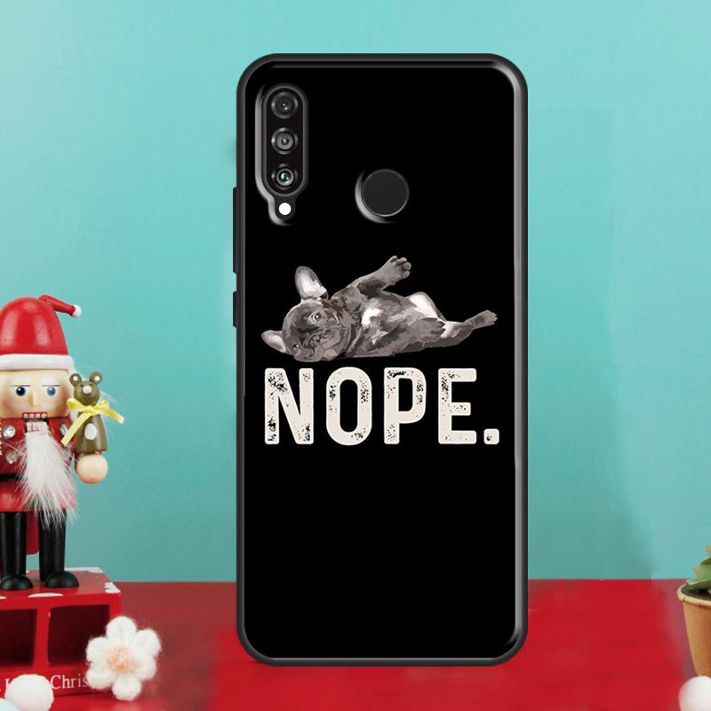 French Bulldog Art For Huawei Nova 7i 8i 11i 12i 12s 9 10 SE Y90 Y60 Y70 Y72 Y61 Y91 P30 P40 Lite P60 Pro Case