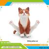 Children's Black and White Kitten Simulation Set - Toy Cat Figurine