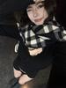 Lace Patchwork Two-Piece Halter Long Sleeve T-shirt for Women - Autumn Slim Fit Short Top