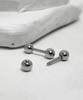 Blessed Bullet Ball Piercing_Surgical Steel/Silver 925