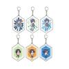 Amenosei 04 Graph Art Mini Character Acrylic Keychain BOX