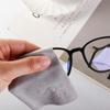 10Pcs Suede Glasses Cleaner Cloth Letter Sunglasses Cleaning Wipes Lens Cleaner Cloth  Computer