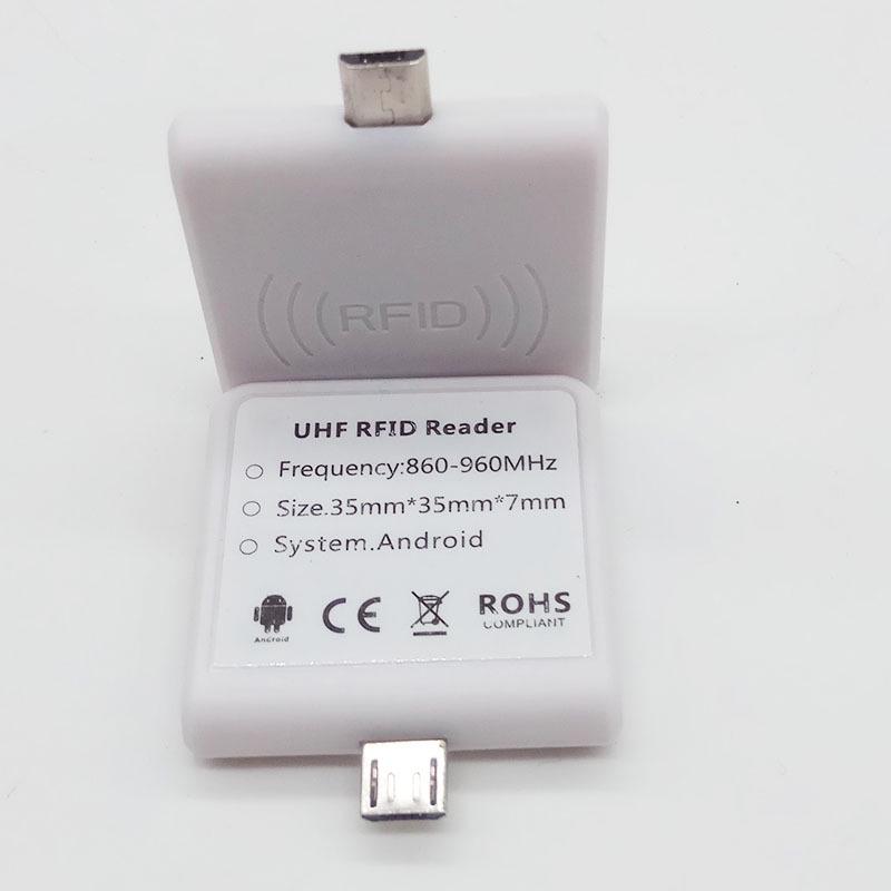 UHF RFID Android Card Reader with Long-Distance Tag Scanning and Recognition