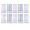 1 Inch Number Stickers Self Adhesive Round Water Proof Number Labels for Inventory Organization School Classroom 10