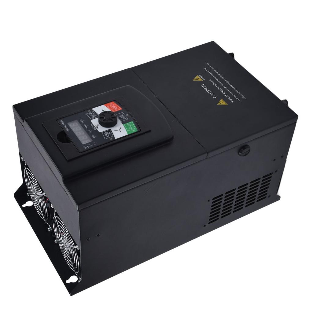 Değişken Frekans Sürücüsü VFD Vektör 3 Fazlı İnvertör Kontrol Cihazı Dönüştürücü 380V 18KW 22KW