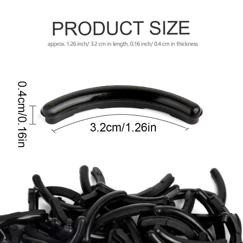 10/20/50 ks Náhradní podložky na kulmy řas Dámské gumové kulmy na řasy Náhradní podložky Krása řasy Make-up Kulmy Styling Nástroj