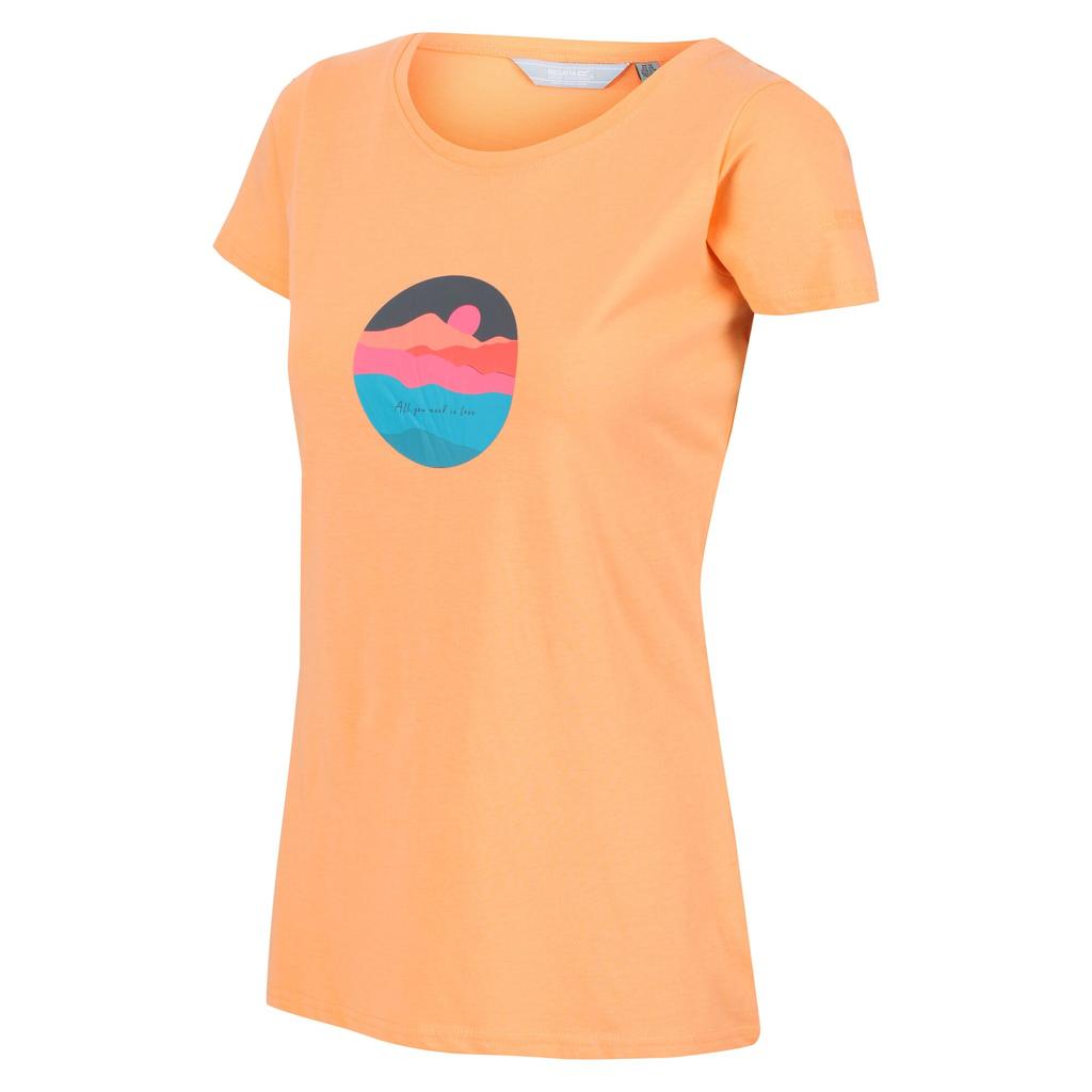 Regatta Womens/Ladies Breezed II Sunset T-Shirt